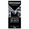 Montezuma Dark Chocolate Absolute Black 100% Cocoa 90g (Pack of 9) view 1