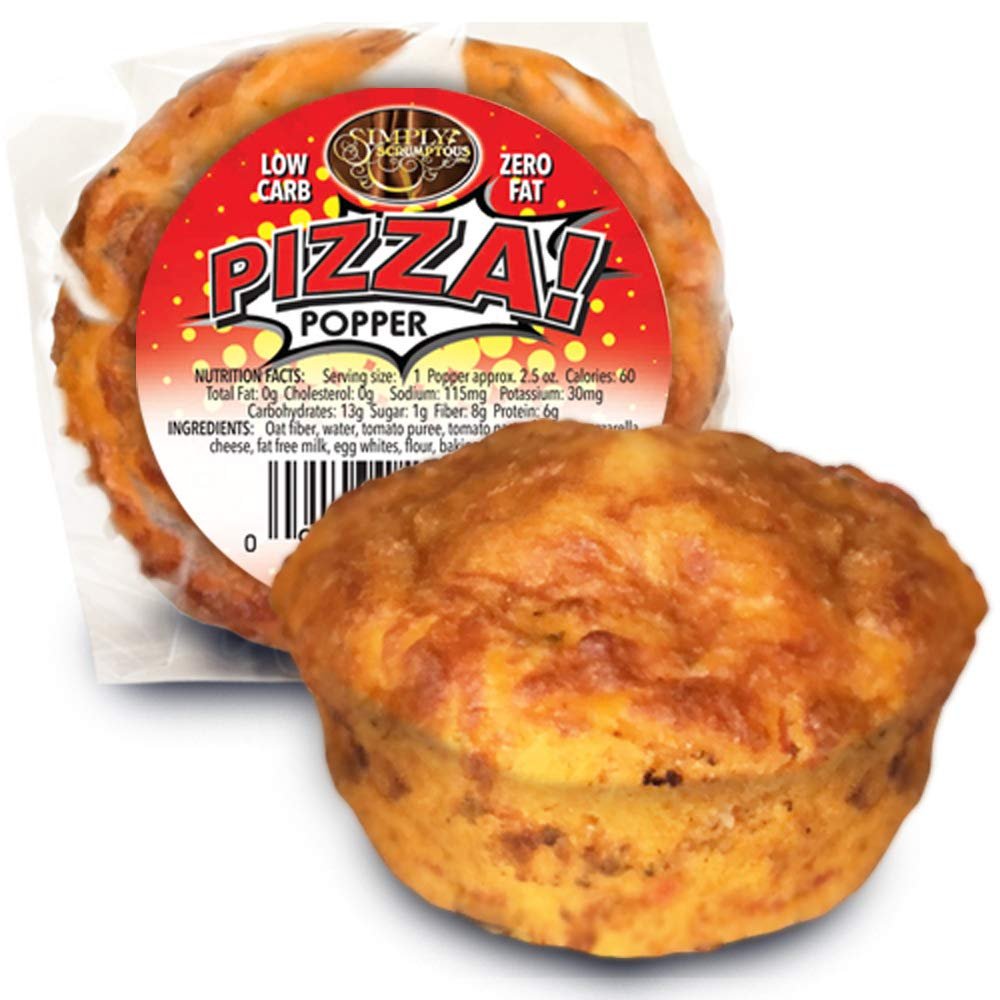 Simply Scrumptous Low Carb Pizza Popper (Muffin)