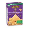 Annie's Organic White Cheddar Squares Baked Snack Crackers, 7.5 oz view 1