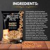 Pretzel Pete Smoky Gouda Pretzel Medley Seasoned Pretzel Medley, Nut-Free and Sesame-Free Snack, Small Batch, Bold Flavor (9.5oz, Pack of 3) view 3
