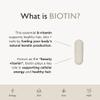 Alaya Biotin 10,000 mcg for Healthy Hair, Skin and Nails, Non GMO, Vegan, 90 Capsules view 4