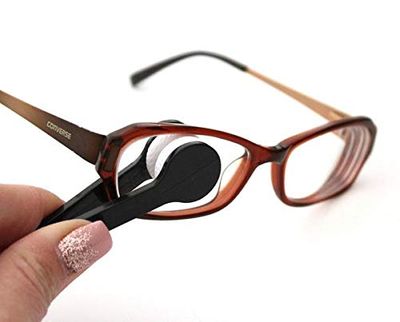 Black Microfiber Eye Glass & Sun Glass Cleaner - 2 Pack