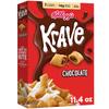 Kellogg's Krave, Breakfast Cereal, Chocolate, Filling Made with Real Chocolate, 11.4oz Box view 1