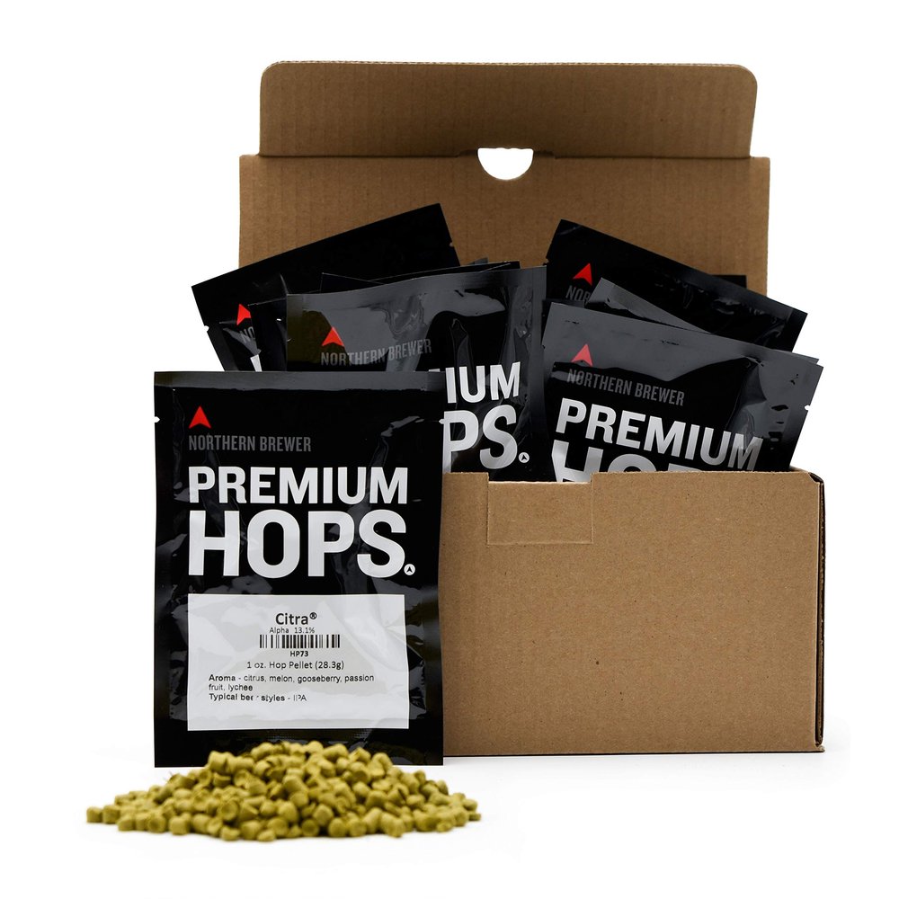 Northern Brewer - Hop Sampler Pack - 1 lb of Premium Hop Pellets (New England IPA Hops) for Homebrewing Beer Making 1 pound