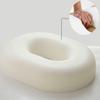 Orthopedic Ring Cushion Made from Memory Foam, Donut Cushion for Relief of Haemorrhoids (Piles) and Coccyx Pain, Suitable for Wheelchair, Car Seat, Home Or Office (Navy) view 4