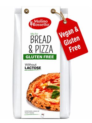 Molino Rossetto Gluten Free Pizza Dough Mix with Yeast - 17.64 oz