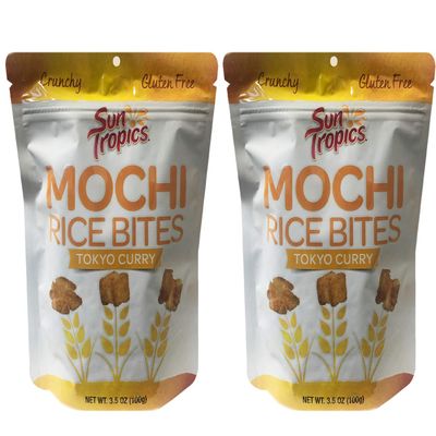 Genji Sushi Mochi Rice Bites Tokyo Curry, 3.5 OZ