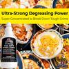 Commercial Grill and Oven Cleaner 32Oz Concentrate 1pk. Heavy-Duty Fast-Acting Degreaser Solution Removes Carbon, Grime, Burnt Food and Oil for Griddles Fryer Baskets and Kitchen Cooking Surfaces. view 4