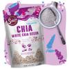 Suncore Foods Organic White Chia Seeds, Gluten-Free, Non-GMO, 15oz, 1 Pack view 3