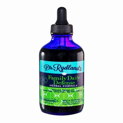 Dr. Rydland's Herbal Supplement | Created by KidsWellness | Family Daily Defense | for Daily Use and Travel | 4 Ounce Bottle
