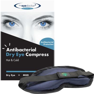 The Eye Doctor Essential Hot Eye Compress Heat Bag for Dry Eye, Blepharitis and MGD - Safe to Heat in a Microwave Hot and Cold Eye Compress