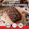 Clif Bar - Chocolate Brownie Flavor - Made with Organic Oats - 10g Protein - Non-GMO - Plant Based - Energy Bars - 2.4 oz. (18 Pack) view 4