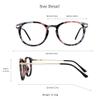 LifeArt Blue Light Blocking Glasses, Anti Eyestrain, Computer Reading Glasses, Gaming Glasses, TV Glasses for Women, Anti Glare (Floral, No Magnification) view 3