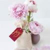 Andaz Press Christmas Classic Gift Tags, Faux Gold Glitter Joy on Burgundy Maroon, to from, 20-Pack view 4