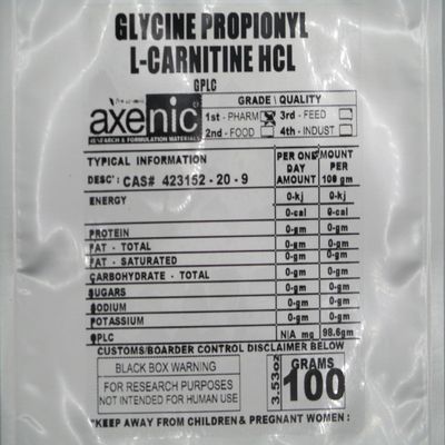 100 Grams Glycine Propionyl L-Carnitine HCl Powder (gplc)