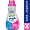 Snuggle Plus Super Fresh Liquid Fabric Softener, Spring Burst, 31.7 Fluid Ounce view 4