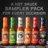 Melindas Chef Figs Heat & Flavor Collection - Gourmet Hot Sauce Gift Set with a Variety of Flavors & Spice Levels - Includes Ghost, Mango, Garlic, Red Savina, Scotch Bonnet, Jalapeo - 5 oz, 6 Pack view 2