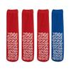 Nobles XXXL Extra Wide Bariatric Non Skid Slipper Socks for Swollen Feet and Edema -XXXL Extra Wide (4 Pairs 3 Red 1 Blue) view 2