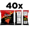 Doritos Flavored Tortilla Chips, Flamin' Hot Nacho, 1 Ounce (Pack of 40) view 2