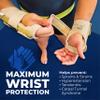 Tiger Paw Authentic Gymnastics Wrist Supports (Sold in Pairs) - Original Competition-Grade Gymnastics Wrist Guards, Wrist Support Braces, Adjustable, Made in USA Hand Wraps (Sand - Medium) view 3