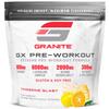 Granite GX Pre Workout Supplement, Tangerine Blast Flavor, Supports Focus, Energy, & Performance with Teacrine, L-Citrulline, Betaine, & A-GPC (20 Servings) view 1