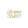 Forever and Ever Cake Topper, Mr and Mrs Cake Topper, Wedding Cake Topper, Bridal Shower Cake Topper view 1
