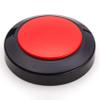 Talking Clock for Visually impaired, Blind, Elderly. Large and high Contrast (Red) view 1