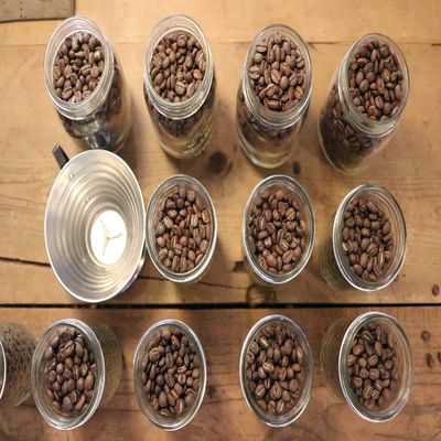 100-gram Sample Whole Bean Packs (6 per case)