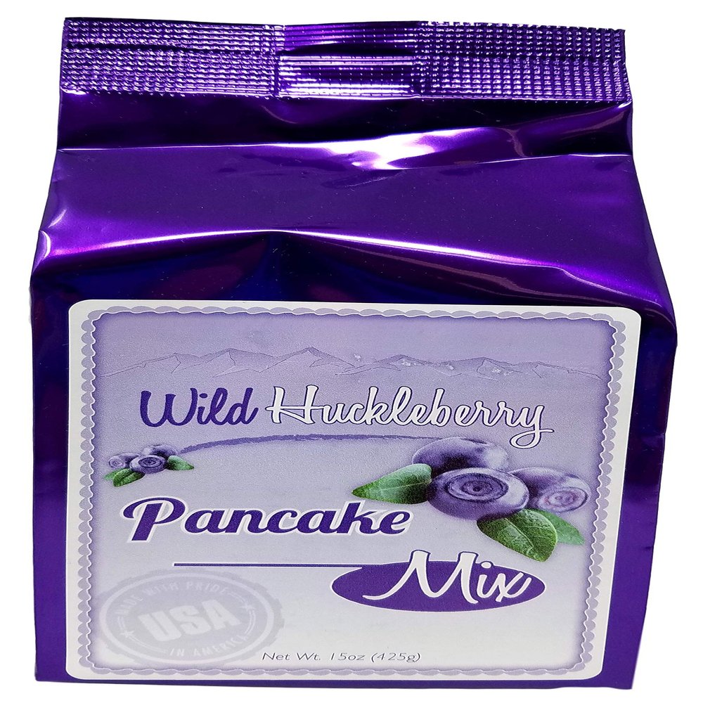 Huckleberry Haven's Wild Huckleberry Pancake Mix 15 oz