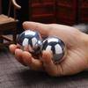 1.9" Stainless Steel Baoding Balls with Carry Pouch.Chinese Massage Health Balls for Hand Exercise Therapy and Stress Relief view 4