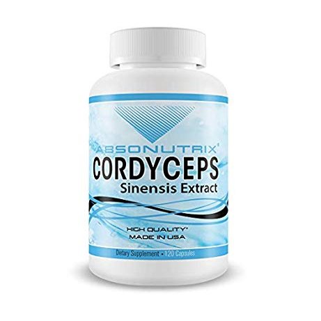 Absonutrix Cordyceps Sinensis Extract 1000 mg, 4 Oz Liquid, 60 Servings, Made in USA, Quality Potent Ingredients, Third-Party Tested, Non-GMO, GMP Certified, Cruelty-Free Products