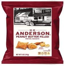 H.K. Anderson Peanut Butter Pretzel Nuggets 5 oz Pack of 10