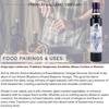 Ariston "The Very Best" Premium Balsamic Vinegar  Barrel Aged, Gourmet Quality, Product of Italy  Vegan, Gluten Free, GMO Free, No Added Sugar, All-Natural, 8.45 fl oz (250ml) Blueberry view 3