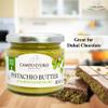 CAMPO D'ORO - Pistachio Butter Sweet Spreadable Cream, 6.3 oz (180g), Rich & Nutty for Knafeh Pistachio Dubai Chocolate Bars view 3