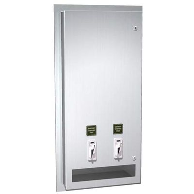 ASI 0864-25 Surface Mounted Sanitary Napkin/Tampon Vendor