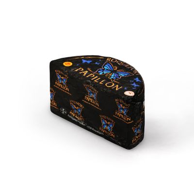 Roquefort Papillon Black Label Semi-Soft Sheep's Cheese from France - 1 lb / 454 g