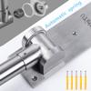 29.5 INCH Toilet Grab Bar Stainless Steel Handicap Rails Grab Bars Bathroom Support for Elderly Bariatric Disabled Commode Safety Hand Railing Guard Frame Shower Assist Aid Handrails Hand Grips view 3
