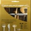 Assorted Metallic Gold Hammered Plastic Cutlery Set- 24 pcs. view 1