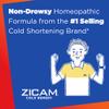 Zicam Cold Remedy Zinc RapidMelts, Cherry Flavor, Homeopathic, Cold Shortening Medicine, Shortens Cold Duration, 25 Count (Pack of 2) view 4