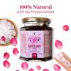 Vanalaya Natural Organic Gulkand Prepared Using Damask Rose Enhanced with Cardamon -300 Grams view 3