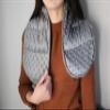 MAXTID Weighted Shoulder Wrap 2 lbs Weighted Relief Wrap for Shoulder, Neck with Glass Beads - Grey Weighted Body Neck Pillows for Adults Kids view 2