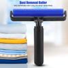 Dust Removal Silicone Roller Anti-Static Roller Brush Four Sizes Manual Cleaner Tool for Dust Pet Hair Clothes Carpet Furniture(8in) view 4