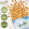 NUTS U.S.  Roasted and Unsalted Cashews | Whole Kernels (80%) and Pieces | Just Right Crispy and Delicious | Natural Cashews!!! (1 LB) view 4