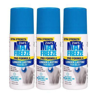 Zim's Max-Freeze Pro Formula Roll-on, 3Count