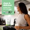 Sprout Living Organic Pea Protein Powder, Unflavored, 20 Grams of Plant Based Organic Protein Powder Without Artificial Sweeteners, Non Dairy, Non-GMO, Vegan, Gluten Free (1 Pound, 19 Servings) view 2