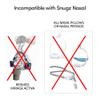 Snugz Nasal Mask Liners: Machine Washable, One-Size-Fits-Most NASAL CPAP Mask Liners, Pack of 2 Lasts 90 Days view 3