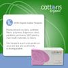 Cottons 100% Natural, Chemical-Free, Super Absorbent, Unscented, Hypo Allergenic Cotton Tampons (16 Count) view 2