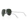 Replacement Temple Tips Nose pads for Ray-Ban Aviator RB3025 3026 Sunglasses Repair Kits,Bonus Sunglasses Cloth(Clear) view 3