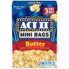 Act II Mini Bags Butter Microwave Popcorn, 1.58 oz., 3-Count Bags (Pack of 12) view 1