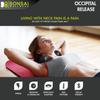 BONSAI WELLNESS Occipital Release Tool - Cervical Traction for Neck and Shoulder Pain Chiropractic Alignment Pivot Device for Trigger Point Therapy Headaches Migraine and Stress (Black) view 2